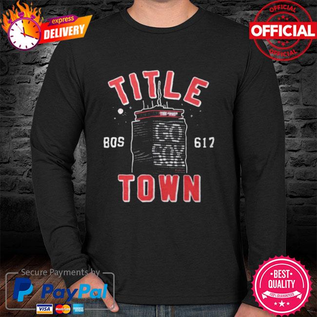 Title Town Boston Baseball T-Shirt Ladies / Navy / L