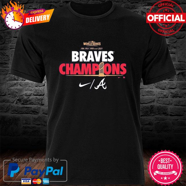 Atlanta Braves 2021 world series champions 1914 to 2021 shirt