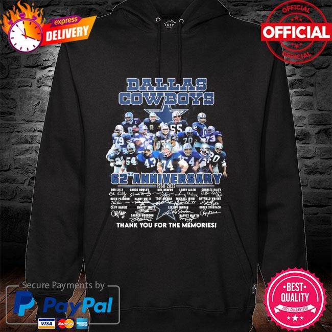Dallas Cowboys 62th Anniversary Shirt, hoodie, sweater, long sleeve and  tank top