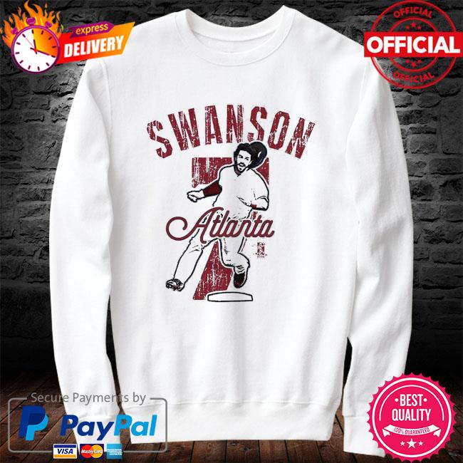 Dansby Swanson Of Atlanta Braves shirt, hoodie, sweater, long