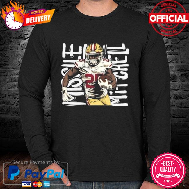 George Kittle Wearing Elijah Mitchell 49Ers Shirt, hoodie, sweater, long  sleeve and tank top