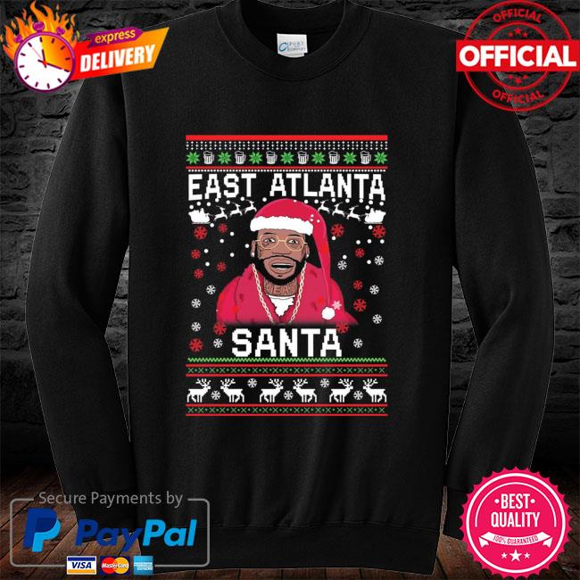 Gucci Mane east atlanta santa Christmas sweater, hoodie, sweater, long  sleeve and tank top