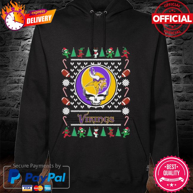 Best Selling Product] Grateful Dead Minnesota Vikings Ugly Christmas Sweater