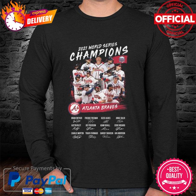 Atlanta Braves 2021 World Series Champion Shirt