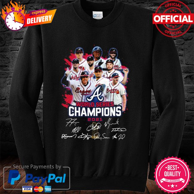 Official 2021 Atlanta Braves World Series Champions T-shirt, hoodie,  sweater, long sleeve and tank top