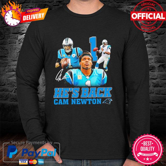 Cam Newton I'm back Carolina Panthers shirt, hoodie, sweater, long sleeve  and tank top