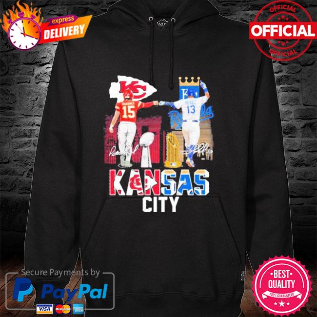 Kansas City Chiefs Mahomes and Kansas City Royals Perez signatures Kansas  city shirt, hoodie, sweater, long sleeve and tank top