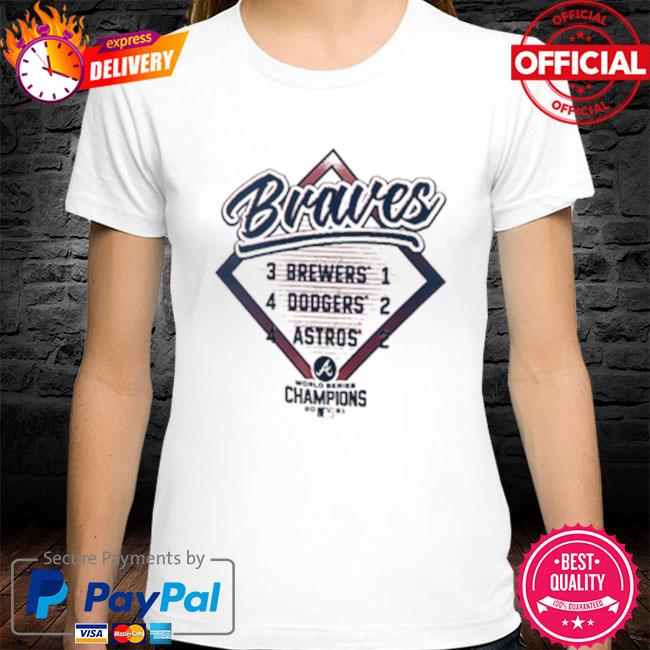 Atlanta Braves World Symbol Tshirt MLB 2 