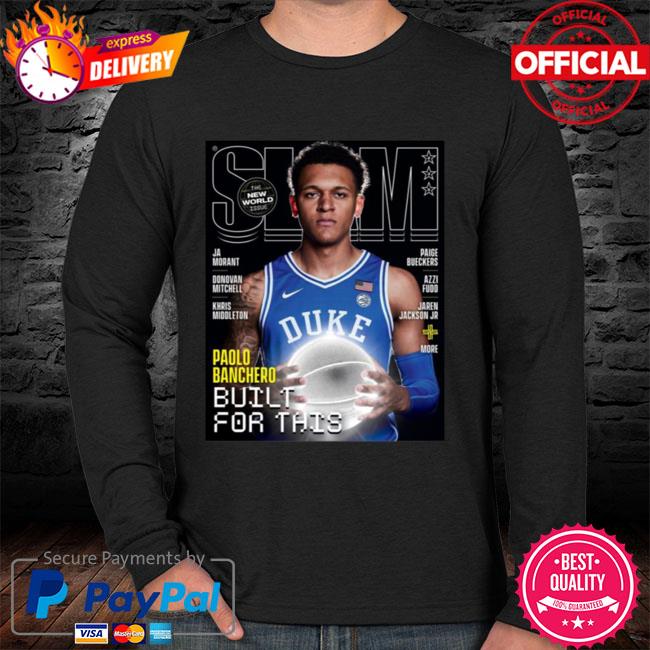 Slam Cover Paolo Banchero Built For This Shirt, hoodie, sweater, long  sleeve and tank top