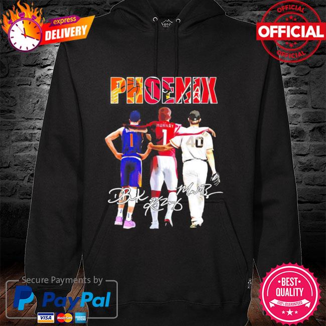 Phoenix Devin Booker Kyler Murray signatures t-shirt, hoodie, sweater, long  sleeve and tank top