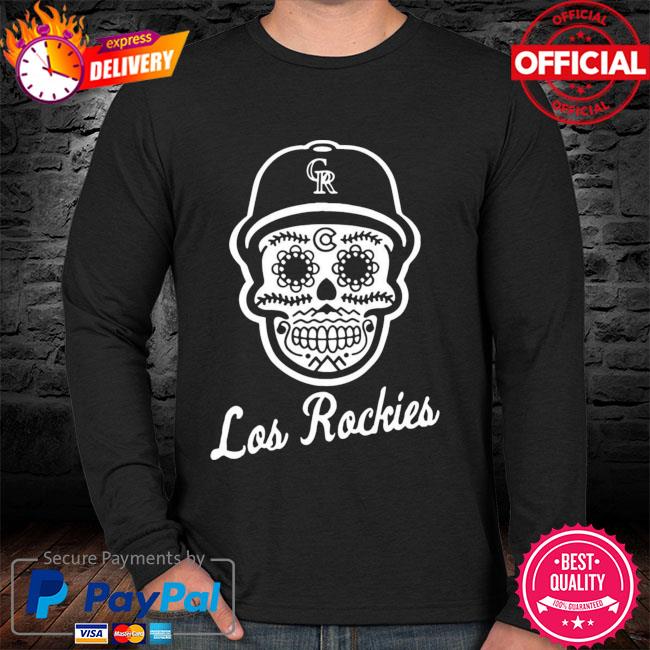 Colorado Rockies skull Los Rockies shirt, hoodie, sweater and v-neck t-shirt