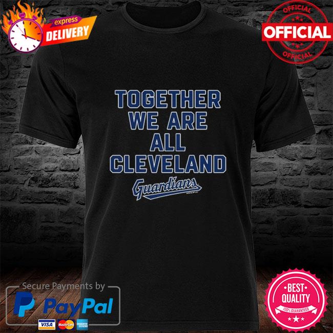 Cleveland Guardians We Are All Tee Shirt - Sgatee