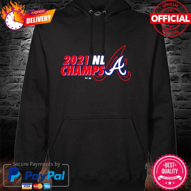 Youth Navy Atlanta Braves Pullover Hoodie 