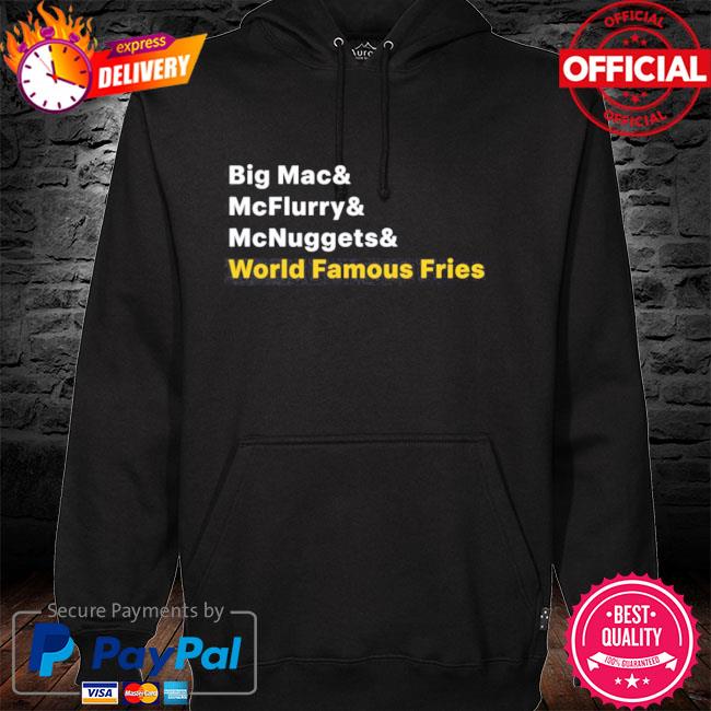 big mac hoodie