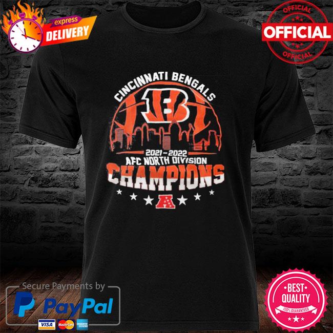 Cincinnati Bengals 2022 AFC NOrth Champions 2005-2022 Back To Back shirt,  hoodie, sweater, long sleeve and tank top