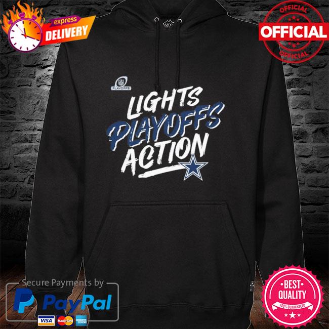 Dallas Cowboys 2021 NFL Playoffs lights Playoffs action sport shirt,  hoodie, sweater, long sleeve and tank top