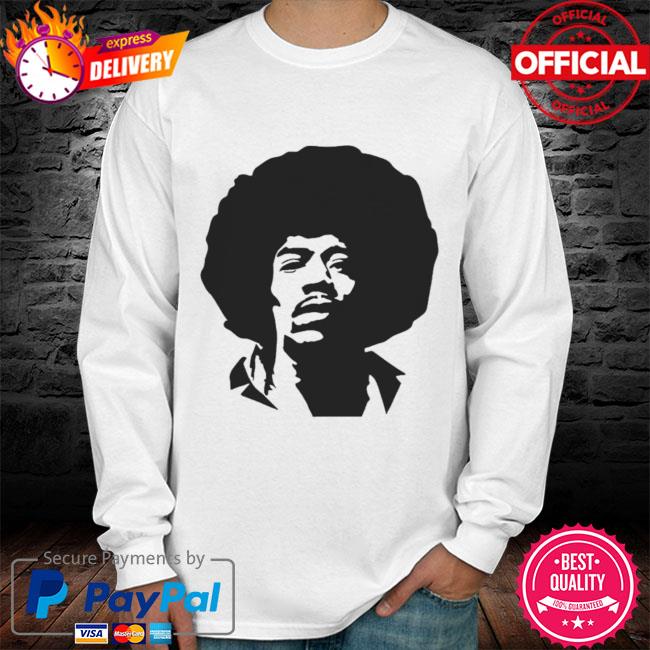 Hassan Haskins Jimi Hendrix Long Sleeve Shirt - Teerockin