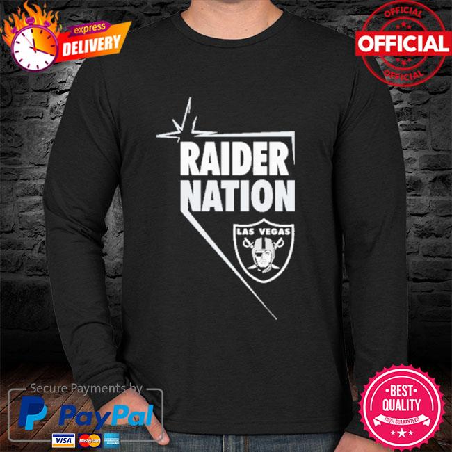 Las Vegas Raiders Nation Long Sleeve Shirt 