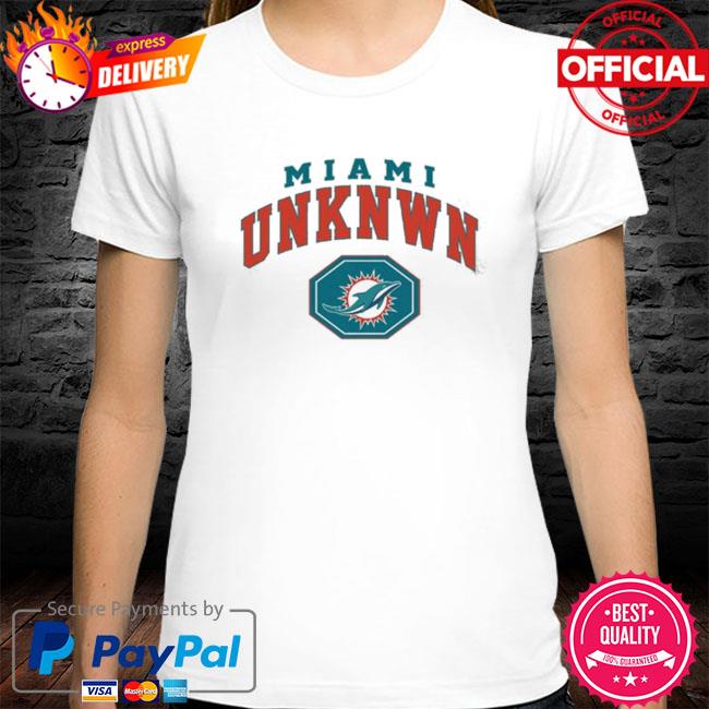 Miami Dolphins UNKNWN White Arch Shirt, hoodie, sweater, long sleeve and  tank top