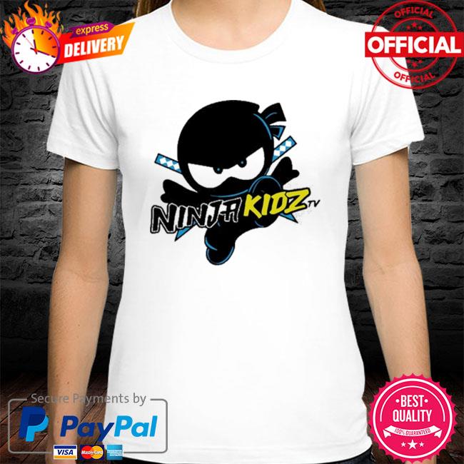 Ninja Kids TV Logo T Shirt  Ninja kids tv logo, Kids tv, Tv shirts