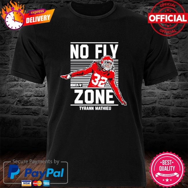 Tyrann Mathieu No Fly Zone T-shirt - Peanutstee