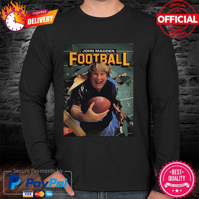 Buy Rip John Madden Football 92 Sega Genesis Cover Fan T Shirt For Free  Shipping CUSTOM XMAS PRODUCT COMPANY