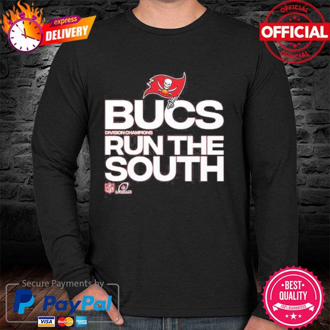 Men's Tampa Bay Buccaneers Nike Red 2021 NFC South Division Champions  Trophy Collection Long Sleeve T-Shirt