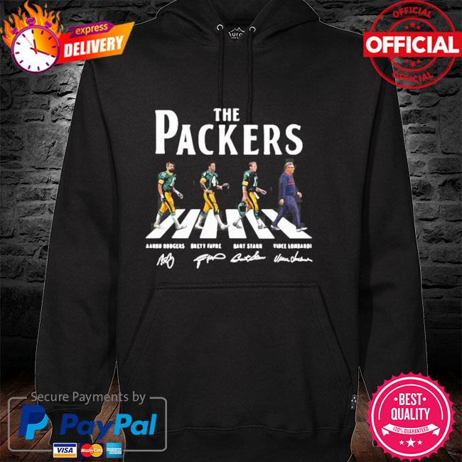 The Green Bay Packers Abbey Road signatures shirt, hoodie, sweater, long  sleeve and tank top