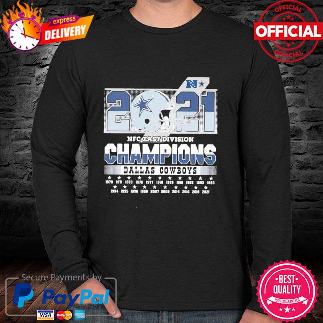 Awesome 2021 Dallas Cowboys NFC East Division Champions T-Shirt, hoodie,  sweater, long sleeve and tank top