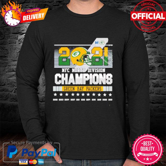 2021 2022 Green Bay Packers Wins NFC North Champions T-Shirt, hoodie,  sweater, long sleeve and tank top