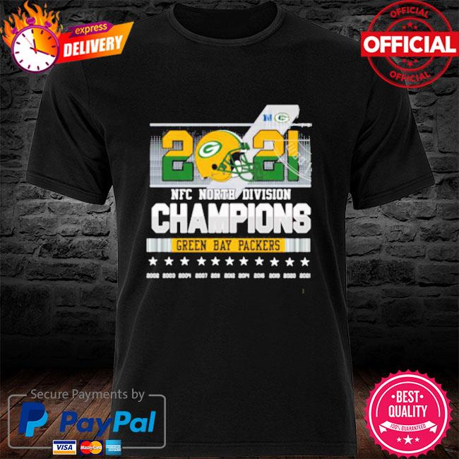 Green Bay Packers T-Shirts, Packers NFC North Champs Shirt, Tees