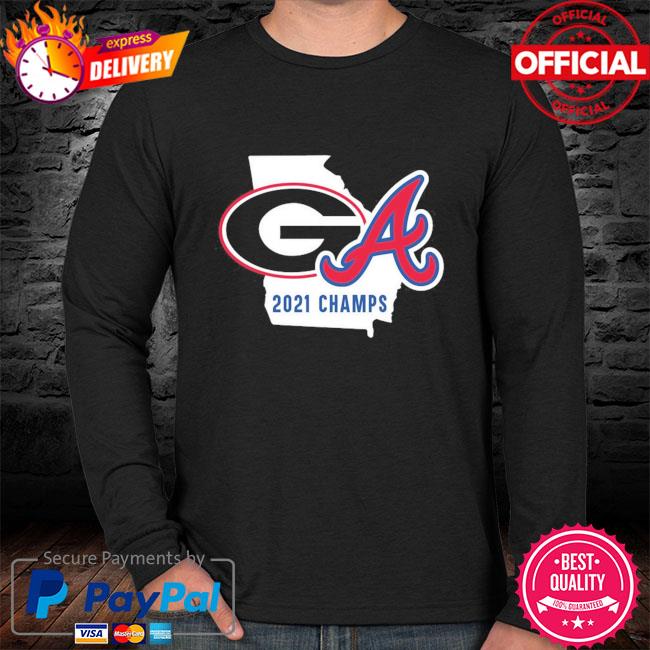 2021 Champions UGA Georgia Bulldogs Atlanta Braves shirt,Sweater