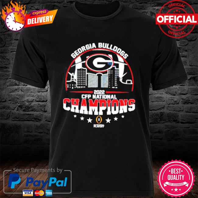 2022 Champions Georgia Bulldogs CFP National Championship New Design T-Shirt  - REVER LAVIE