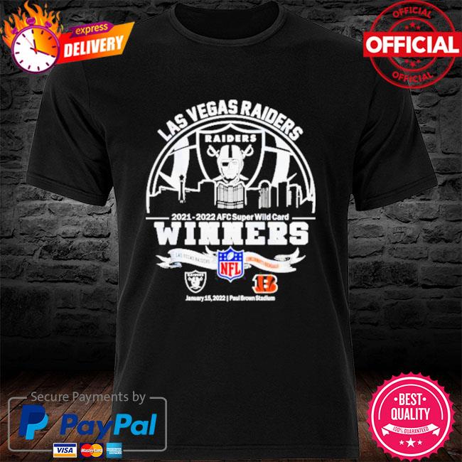 Las Vegas Raiders Winners 2022 Super Wild Card Unisex T-Shirt - REVER LAVIE