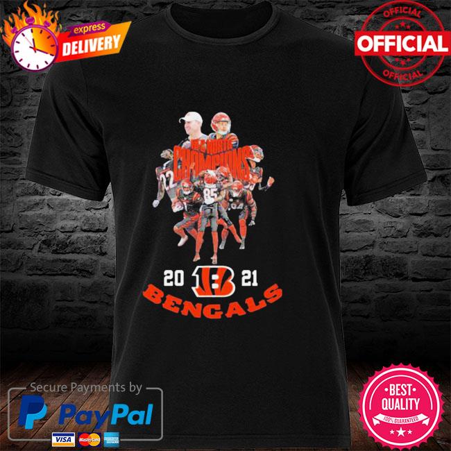 Cincinnati Bengals 2021 AFC North Division Champions T Shirt