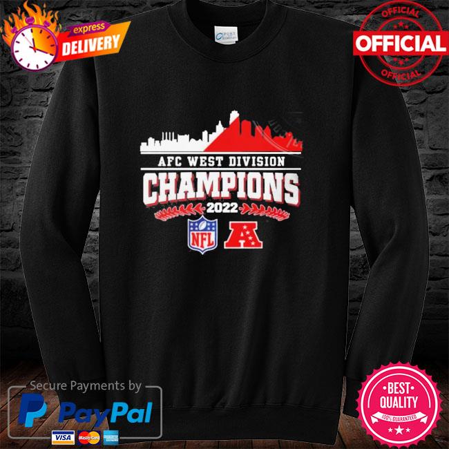 AFC West Division Champions 2022 NFL Shirt, hoodie, sweater, long sleeve  and tank top