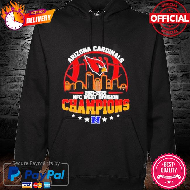 Official Arizona cardinals 2022 nfc west division champions shirt, hoodie,  sweater, long sleeve and tank top