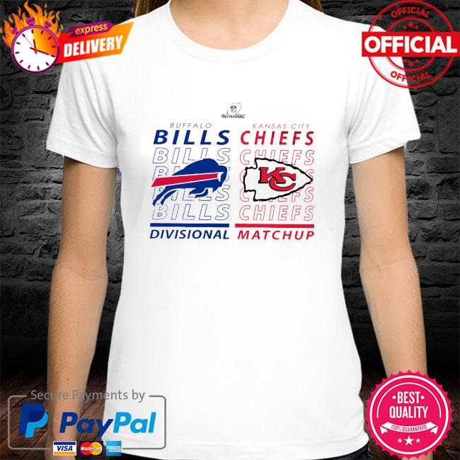 Buffalo bills vs Kansas city Chiefs 2022 divisional New shirt