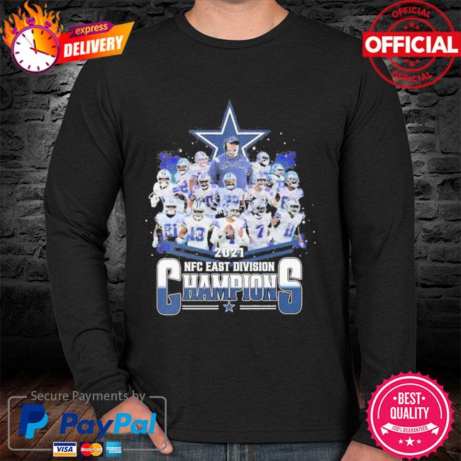 Dallas Cowboys Team Signature 2021 NFC East Champions Unisex T