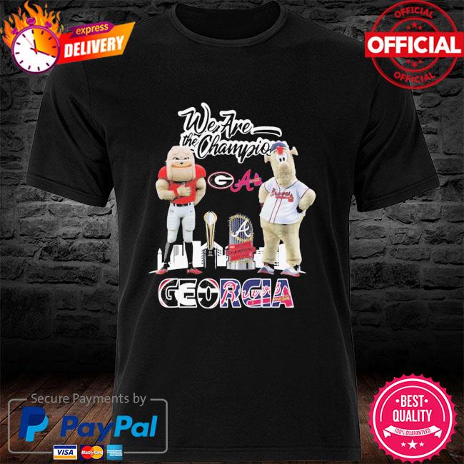 Official Georgia Bulldogs and Atlanta Braves we are the champions