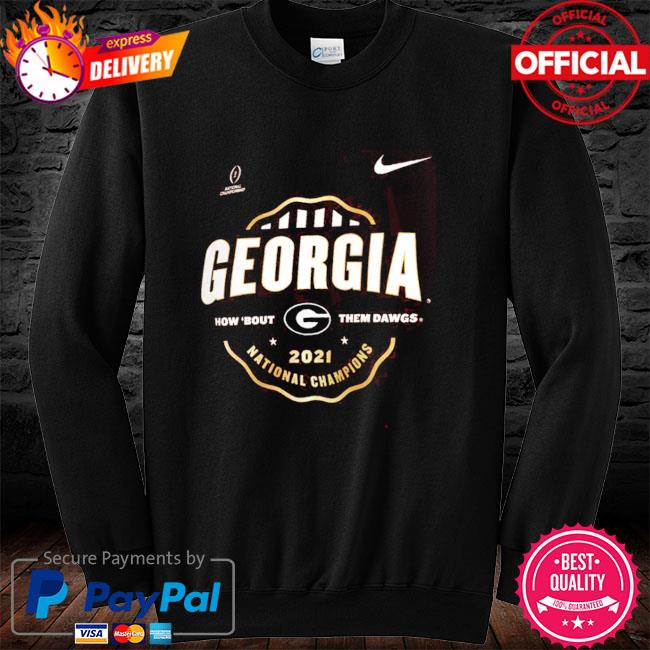 Georgia Bulldogs College Football Playoff 2021 National Champions Seal Celebration T-Shirt, sweater, long sleeve tank top
