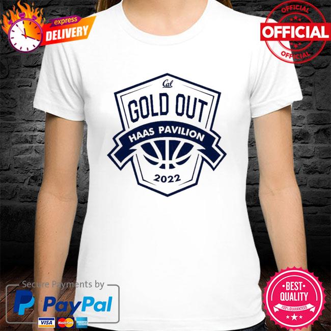 Gold Out Haas Pavilion 2022 Shirt Cal Basketball
