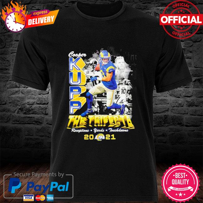 Los Angeles Rams Cooper Kupp The Trifecta Shirt, hoodie, sweater, long  sleeve and tank top