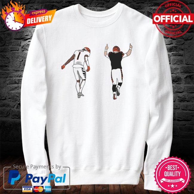 Official Ja'Marr Chase And Joe Burrow Cincinnati Bengals Bayou Bengals Shirt,  hoodie, sweater, long sleeve and tank top