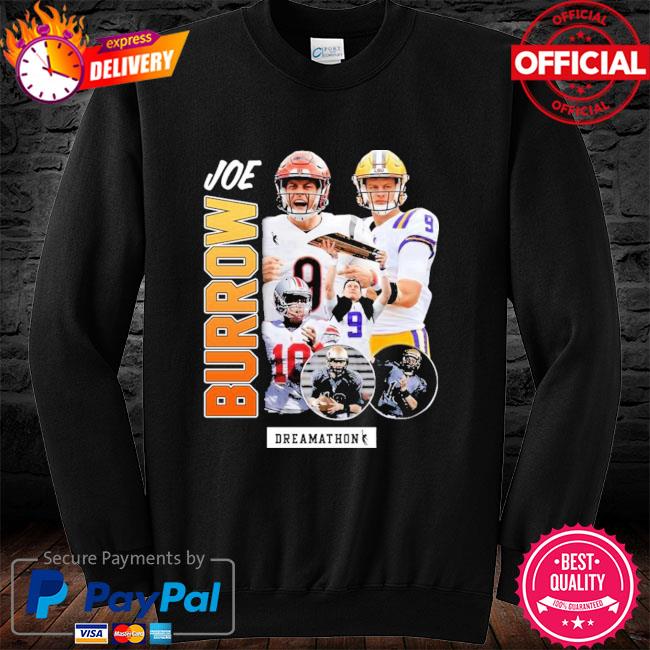 Ja'marr Chase Wearing Joe Burrow Dreamathon Shirt, hoodie, sweater and long  sleeve