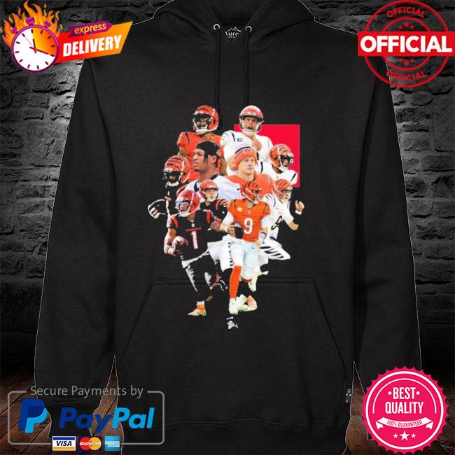 johnnystackart Joe Burrow Jersey Tee Hoodie