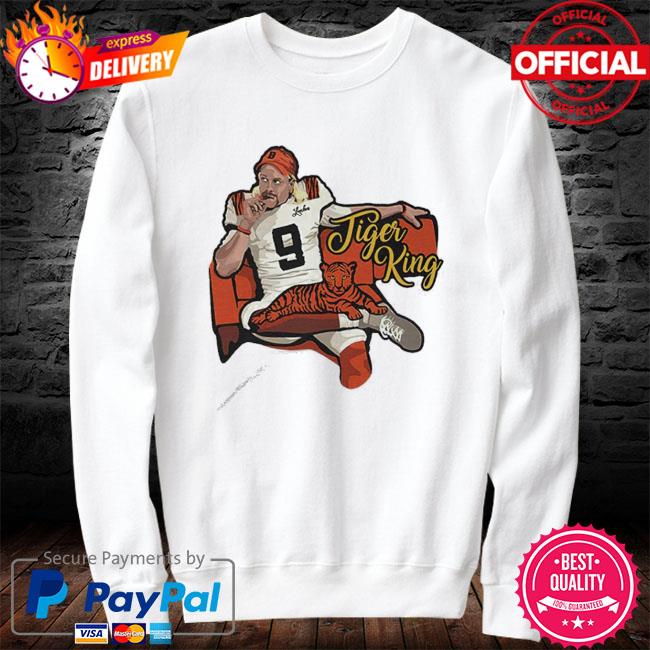 Get It Now Joe Burrow Bengal King Sweatshirt 