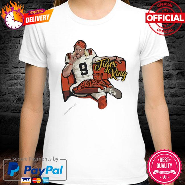 Get It Now Joe Burrow Bengal King T-Shirt 