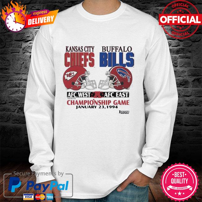 Kansas City Chiefs vs Buffalo Bills AFC West and AFC East Championship Game  shirt,Sweater, Hoodie, And Long Sleeved, Ladies, Tank Top