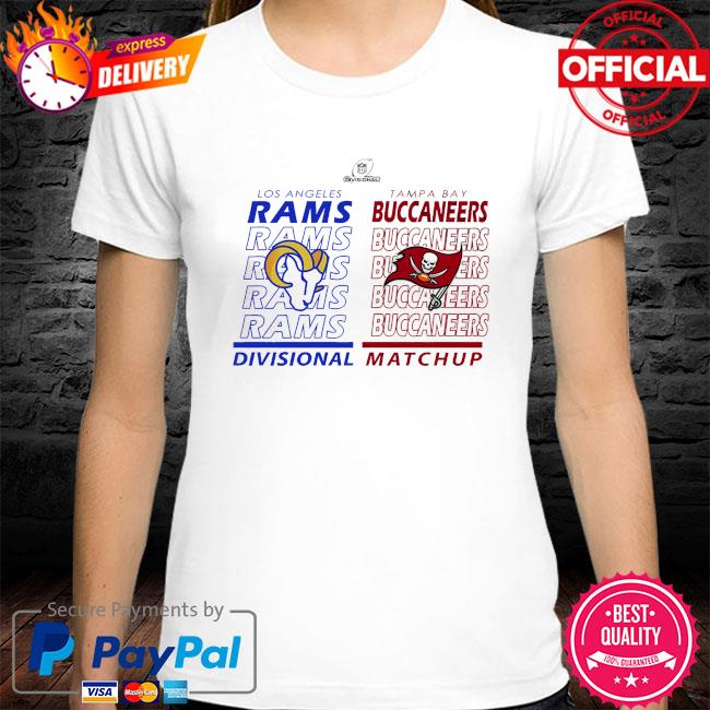 Los angeles rams vs tampa bay buccaneers 2022 divisional New shirt